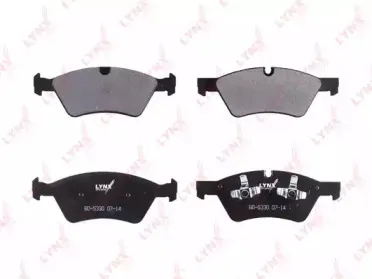 Комплект тормозных колодок, дисковый тормоз LYNXauto купить