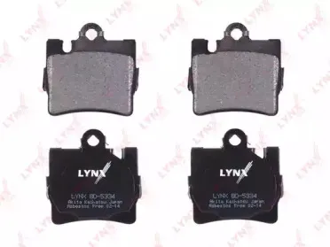 Комплект тормозных колодок, дисковый тормоз LYNXauto купить