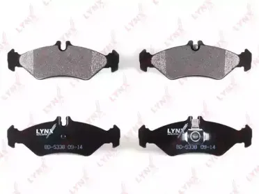 Комплект тормозных колодок, дисковый тормоз LYNXauto купить
