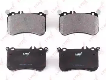 Комплект тормозных колодок, дисковый тормоз LYNXauto купить