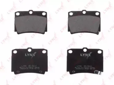Комплект тормозных колодок, дисковый тормоз LYNXauto купить