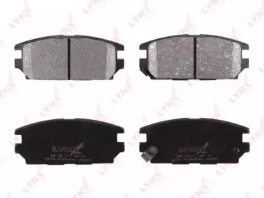 Комплект тормозных колодок, дисковый тормоз LYNXauto купить