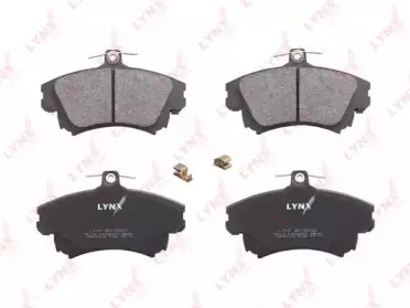 Комплект тормозных колодок, дисковый тормоз LYNXauto купить
