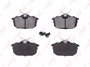 Комплект тормозных колодок, дисковый тормоз LYNXauto купить