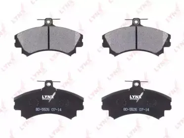 Комплект тормозных колодок, дисковый тормоз LYNXauto купить