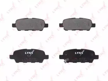 Комплект тормозных колодок, дисковый тормоз LYNXauto купить