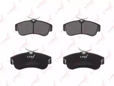 Комплект тормозных колодок, дисковый тормоз LYNXauto купить