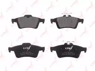 Комплект тормозных колодок, дисковый тормоз LYNXauto купить