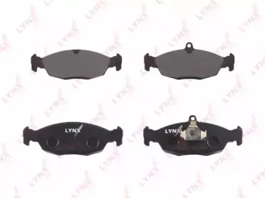 Комплект тормозных колодок, дисковый тормоз LYNXauto купить