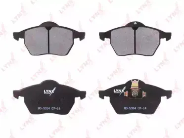 Комплект тормозных колодок, дисковый тормоз LYNXauto купить