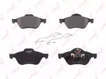 Комплект тормозных колодок, дисковый тормоз LYNXauto купить