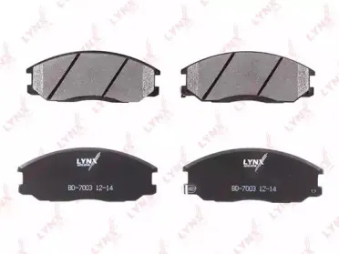 Комплект тормозных колодок, дисковый тормоз LYNXauto купить