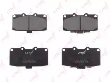 Комплект тормозных колодок, дисковый тормоз LYNXauto купить