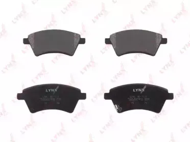 Комплект тормозных колодок, дисковый тормоз LYNXauto купить