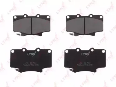 Комплект тормозных колодок, дисковый тормоз LYNXauto купить