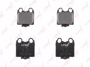 Комплект тормозных колодок, дисковый тормоз LYNXauto купить