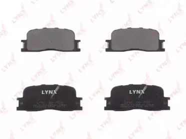 Комплект тормозных колодок, дисковый тормоз LYNXauto купить