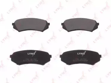 Комплект тормозных колодок, дисковый тормоз LYNXauto купить