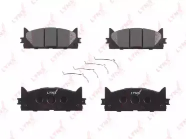 Комплект тормозных колодок, дисковый тормоз LYNXauto купить