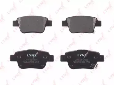 Комплект тормозных колодок, дисковый тормоз LYNXauto купить