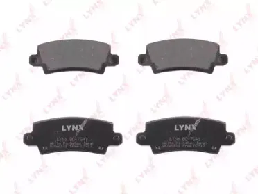 Комплект тормозных колодок, дисковый тормоз LYNXauto купить