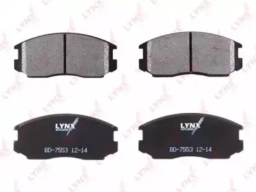 Комплект тормозных колодок, дисковый тормоз LYNXauto купить