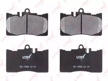 Комплект тормозных колодок, дисковый тормоз LYNXauto купить