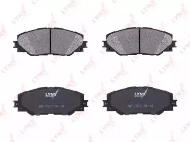Комплект тормозных колодок, дисковый тормоз LYNXauto купить