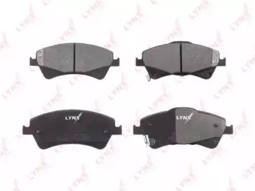 Комплект тормозных колодок, дисковый тормоз LYNXauto купить