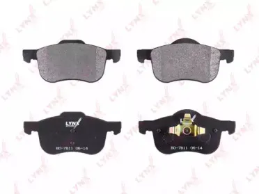 Комплект тормозных колодок, дисковый тормоз LYNXauto купить