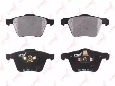 Комплект тормозных колодок, дисковый тормоз LYNXauto купить