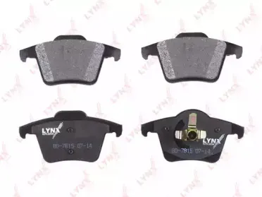 Комплект тормозных колодок, дисковый тормоз LYNXauto купить