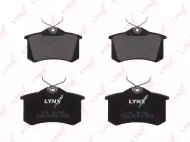 Комплект тормозных колодок, дисковый тормоз LYNXauto купить