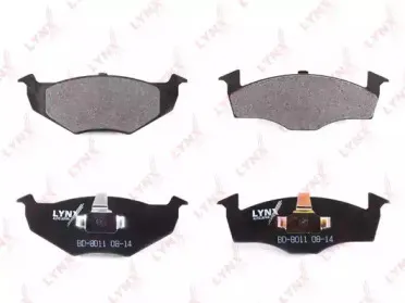 Комплект тормозных колодок, дисковый тормоз LYNXauto купить