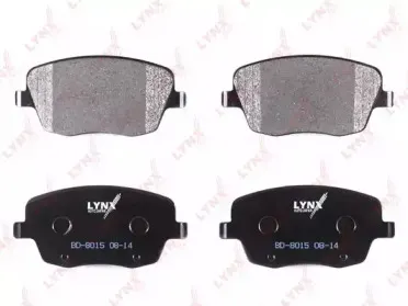 Комплект тормозных колодок, дисковый тормоз LYNXauto купить