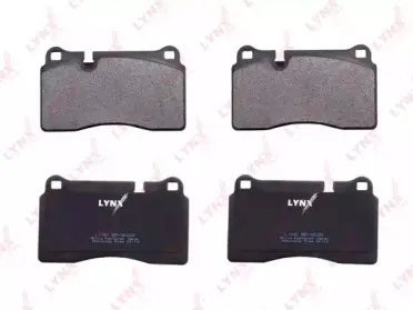 Комплект тормозных колодок, дисковый тормоз LYNXauto купить