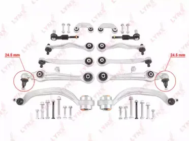 Ремкомплект, поперечный рычаг подвески LYNXauto купить
