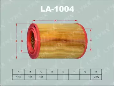 Воздушный фильтр LYNXauto купить