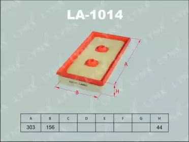 Воздушный фильтр LYNXauto купить