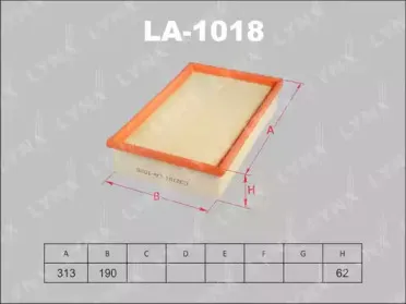 Воздушный фильтр LYNXauto купить