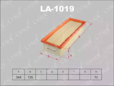 Воздушный фильтр LYNXauto купить