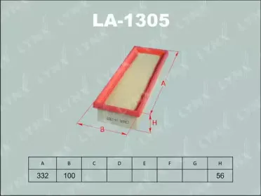 Воздушный фильтр LYNXauto купить