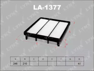 Воздушный фильтр LYNXauto купить