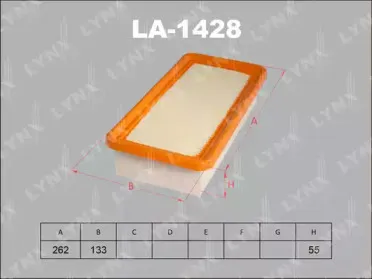 Воздушный фильтр LYNXauto купить