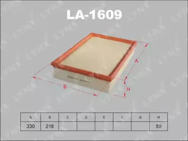 Воздушный фильтр LYNXauto купить