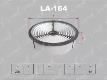 Воздушный фильтр LYNXauto купить