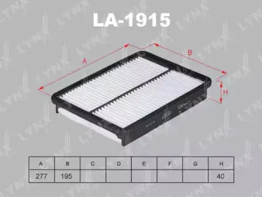 Воздушный фильтр LYNXauto купить