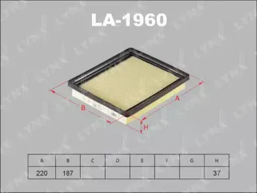 Воздушный фильтр LYNXauto купить