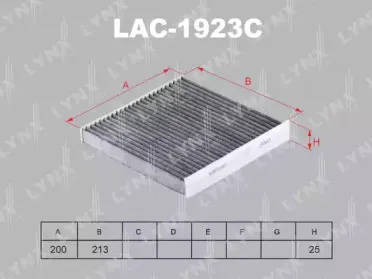 Фильтр, воздух во внутренном пространстве LYNXauto купить