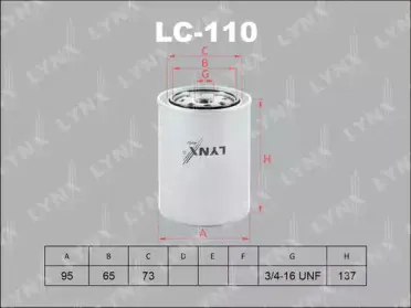 Масляный фильтр LYNXauto купить